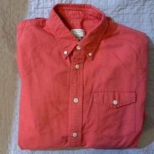 Club Monaco red dress shirt - medium